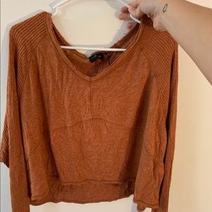 Crop top long sleeve